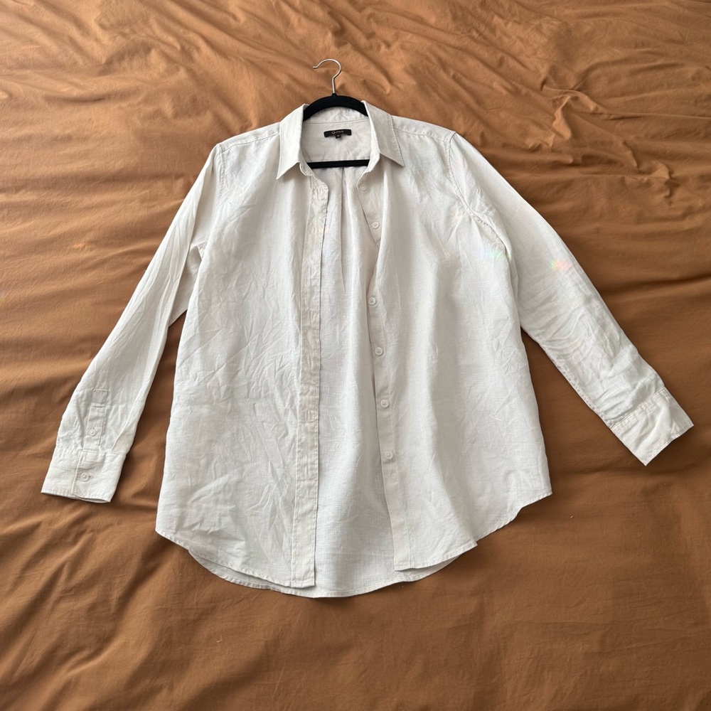 Quince 100% European Linen Long Sleeve Shirt